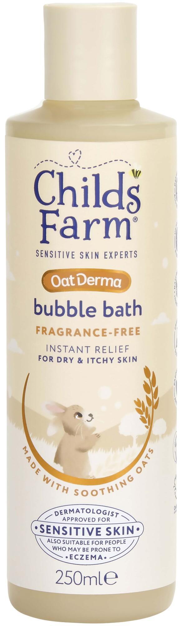 Childs Farm Oat Derma bublinková koupel bez parfemace