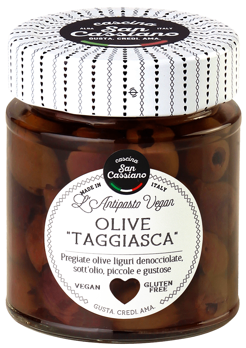 Cascina San Cassiano Vypeckované olivy Taggiasca
