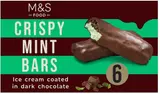 Marks & Spencer Zmrzlinové tyčinky s mátovou příchutí v kakaové polevě
