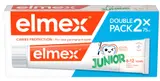 elmex Junior zubní pasta pro děti 6–12 let (2×75 ml)