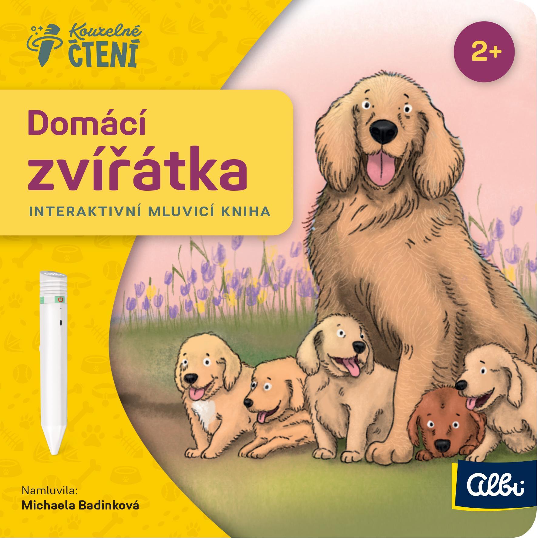 Albi Kouzelné čtení kniha pro nejmenší Domácí zvířátka