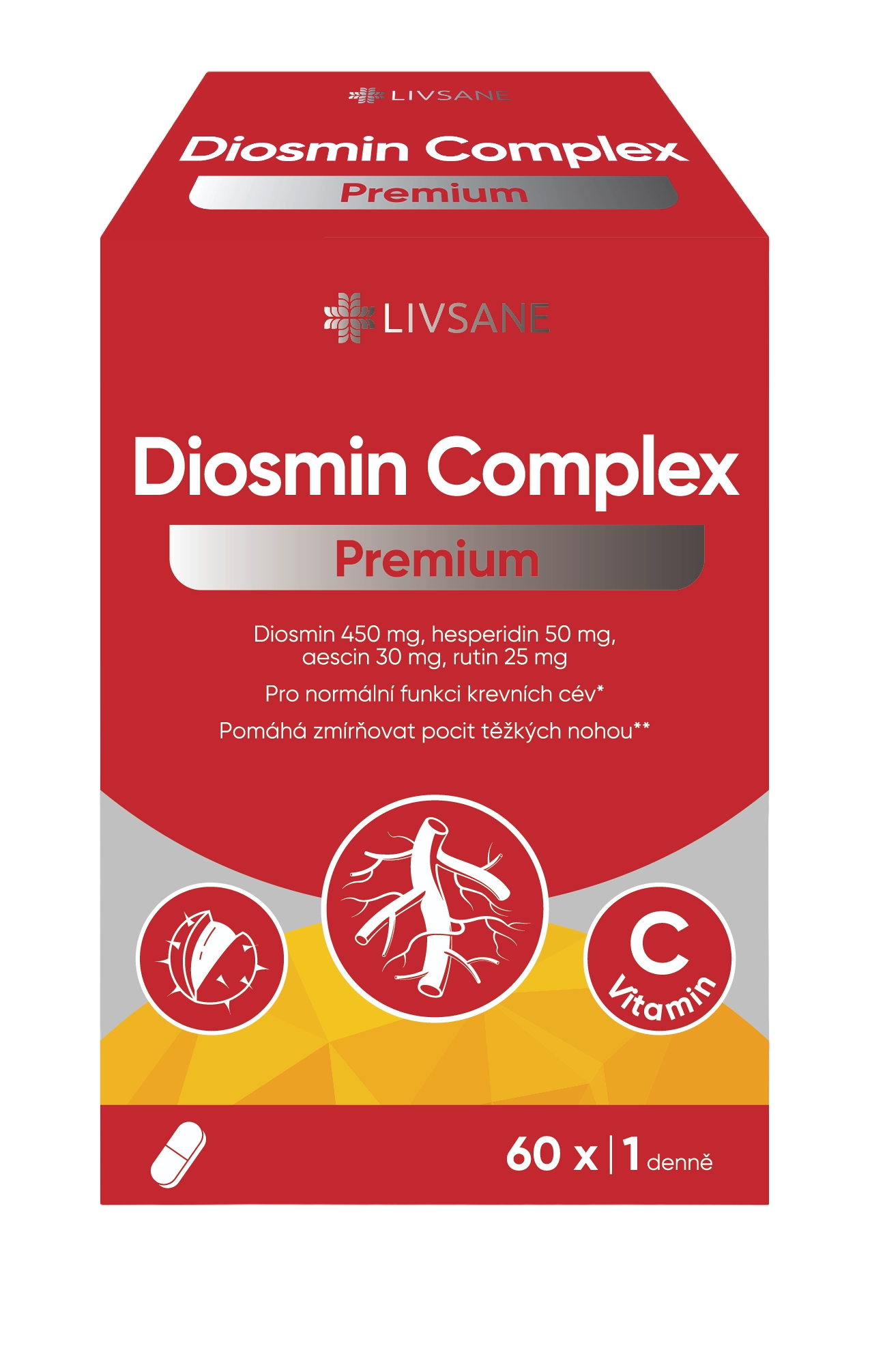 LIVSANE Diosmin Complex Premium tbl.60