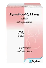 ZYMAFLUOR 0,25MG Tableta 200
