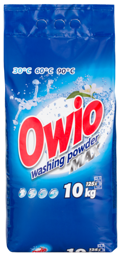 Owio Blue univerzální prací prášek (10 kg)