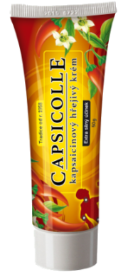 CAPSICOLLE kapsaicinový krém extra hřejivý 50g