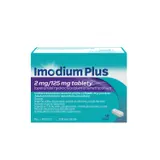 IMODIUM PLUS 2MG/125MG Tableta 12 I
