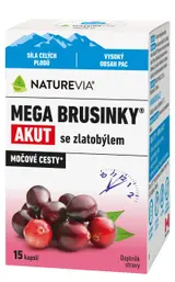 NatureVia Mega brusinky Akut cps.15
