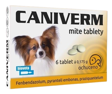 Caniverm mite tbl.6x0.175g a.u.v.