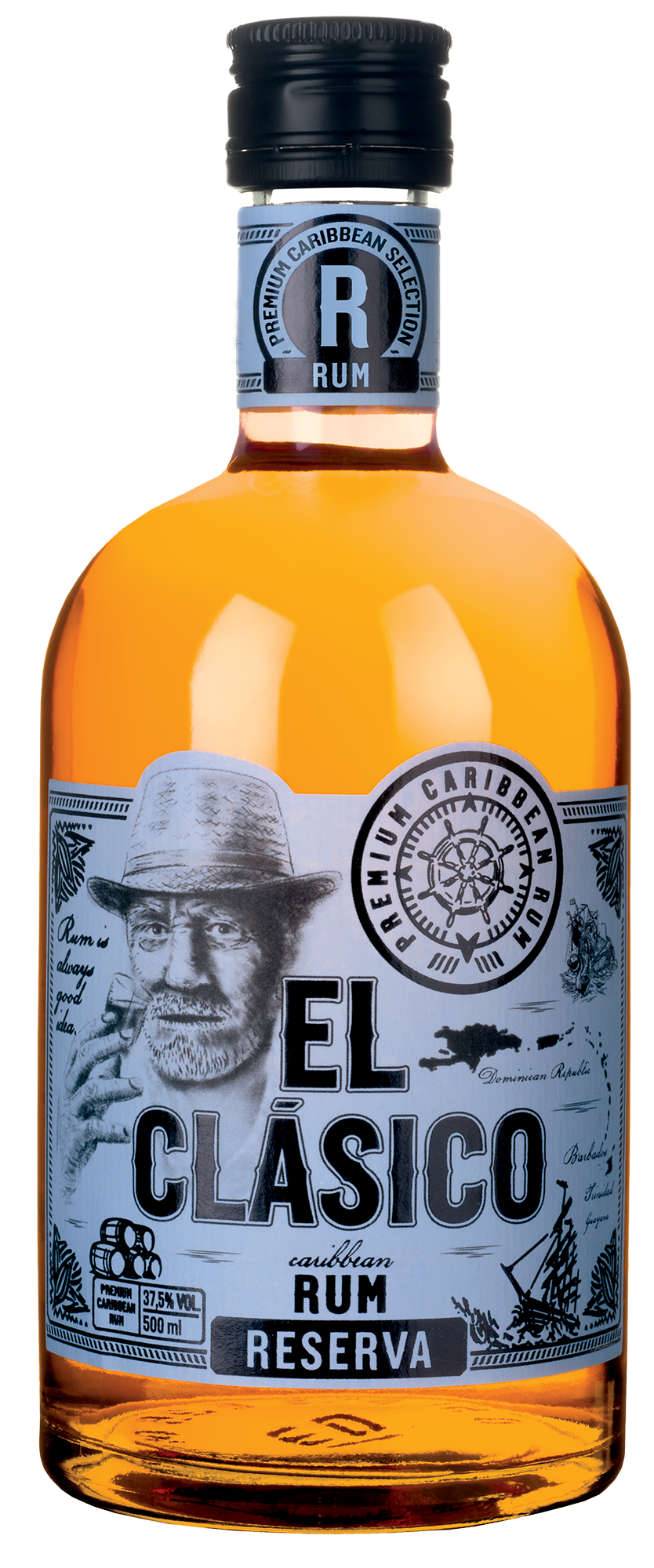 El Clasico Reserva Rum 37,5% obj.