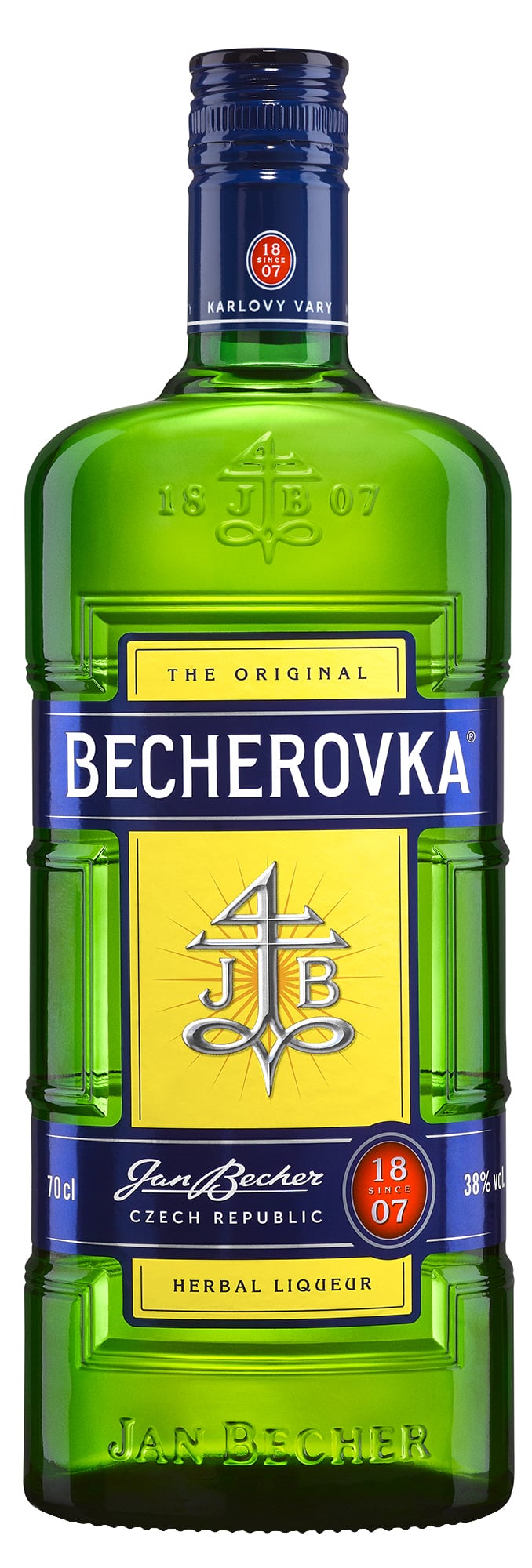 Becherovka Original bylinný likér 38% obj.