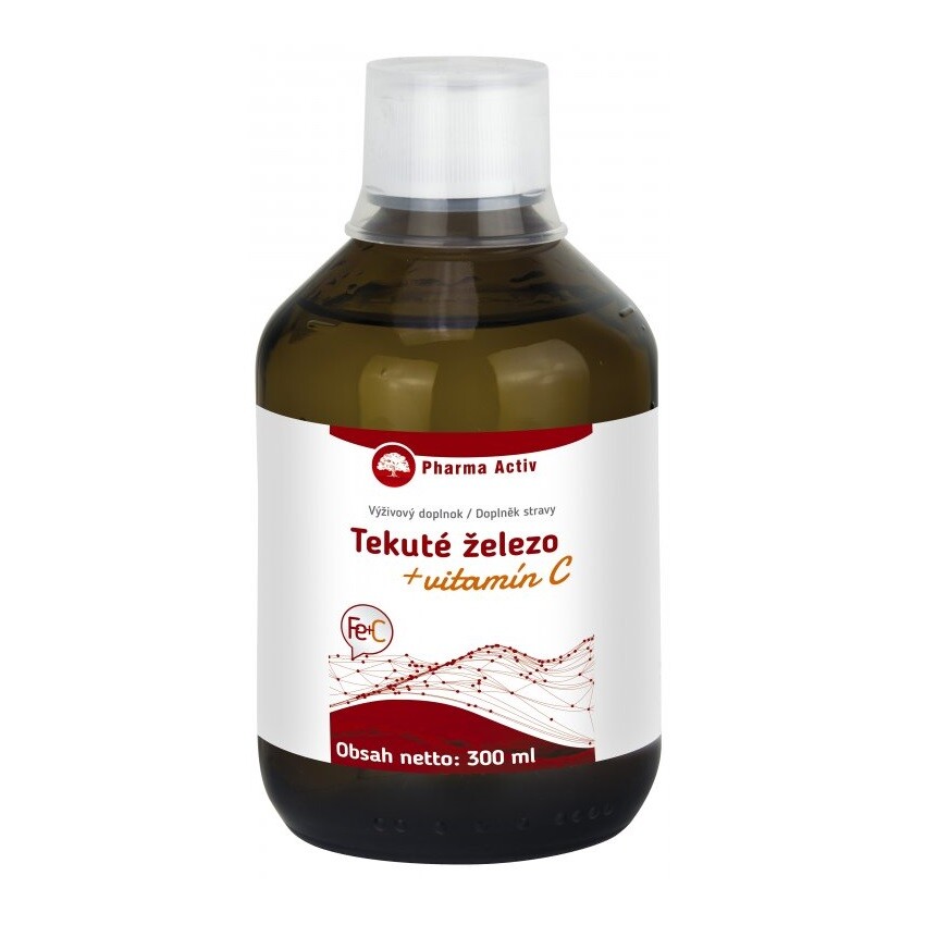 Koloidní železo + vitamín C 300ml