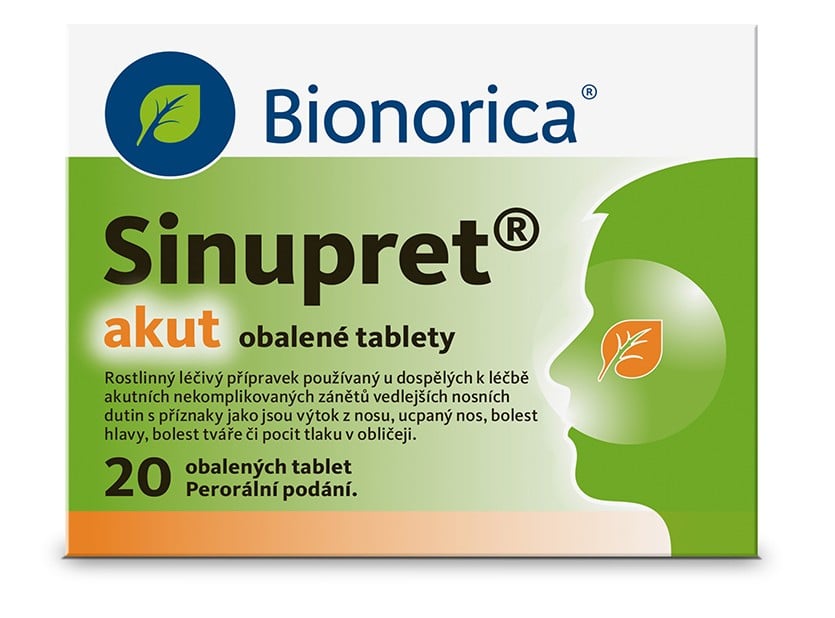 SINUPRET AKUT Obalená tableta 20