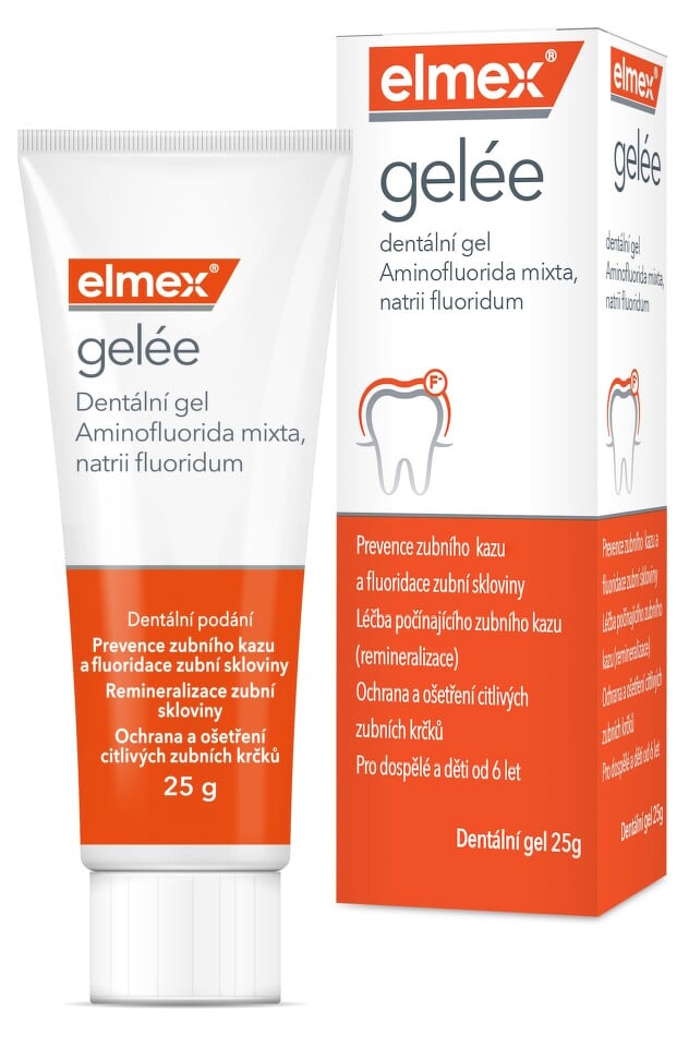 ELMEX GELÉE 33,19MG/G+22,1MG/G Dentální gel 25G