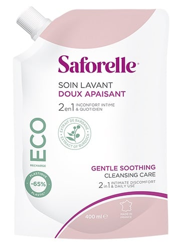 SAFORELLE jemný mycí gel 400ml ECO pack