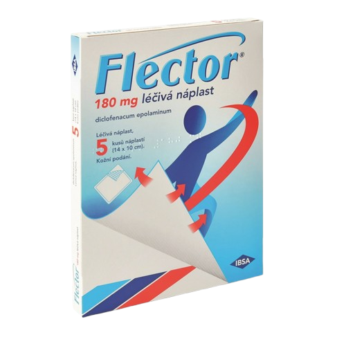 FLECTOR 180MG Léčivá náplast 5