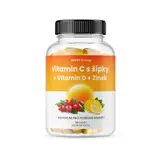 MOVit Vitamín C 1200mg se šípky + Vitamín D + Zinek PREMIUM 90 tablet