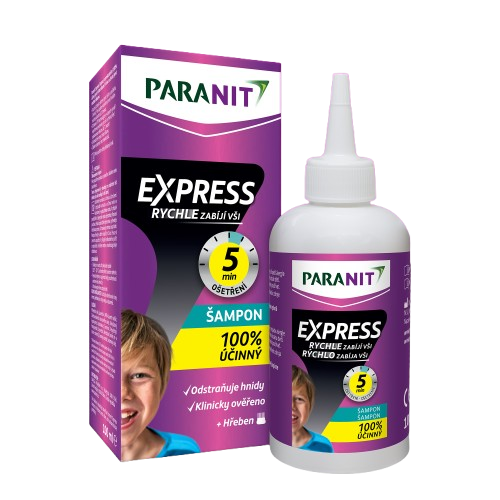 Paranit Express Šampon 100ml+hřeben