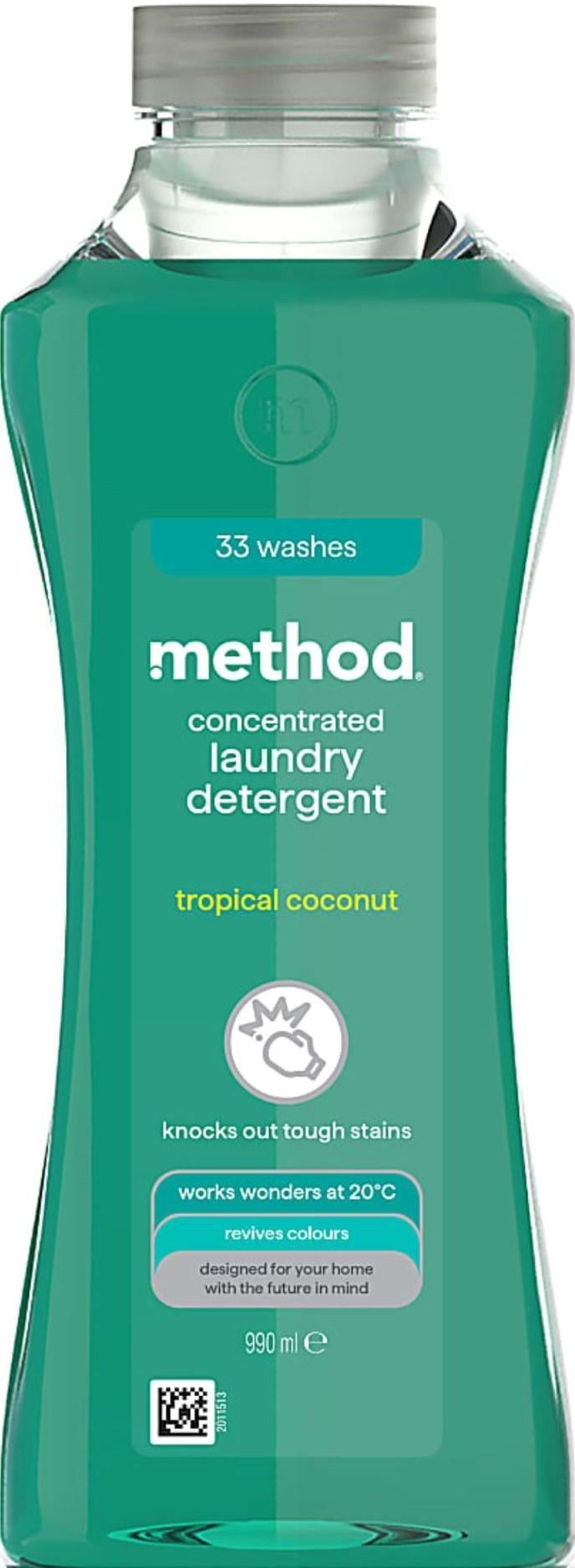 Method Tropical Coconut prací gel (0,99 l)