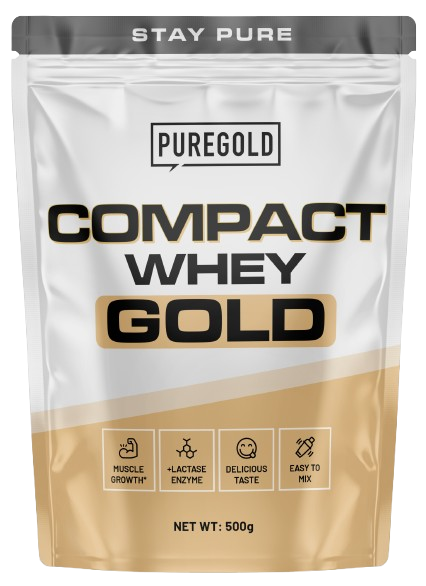 PureGold Compact whey protein vanilkový mléčný koktejl