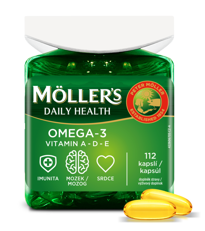 Mollers Omega-3 Daily Health cps.112