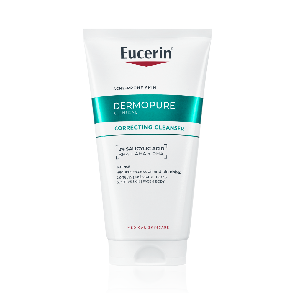 Eucerin DermoPure CLINICAL exfoliační čisticí gel 150ml