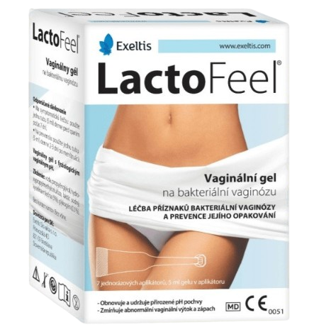 LactoFeel vaginální gel 7x5ml