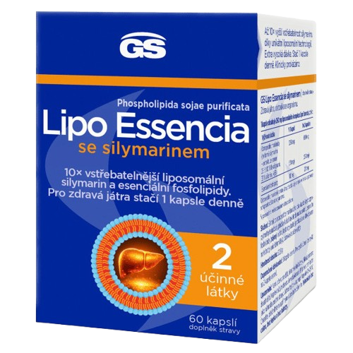 GS Lipo Essencia se silymarinem cps.60