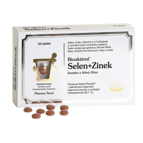Pharma Nord Bioaktivní Selen+Zinek tbl.60