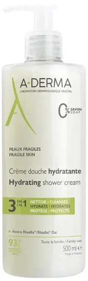 A-DERMA Hydratační sprchový krém 500ml
