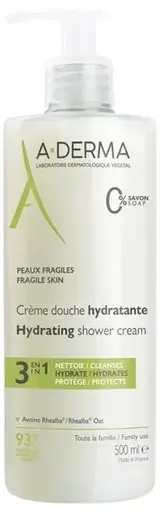 A-DERMA Hydratační sprchový krém 500ml
