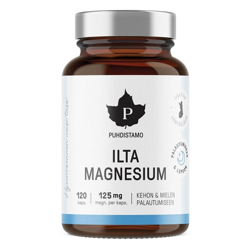 Puhdistamo Night Magnesium cps.120