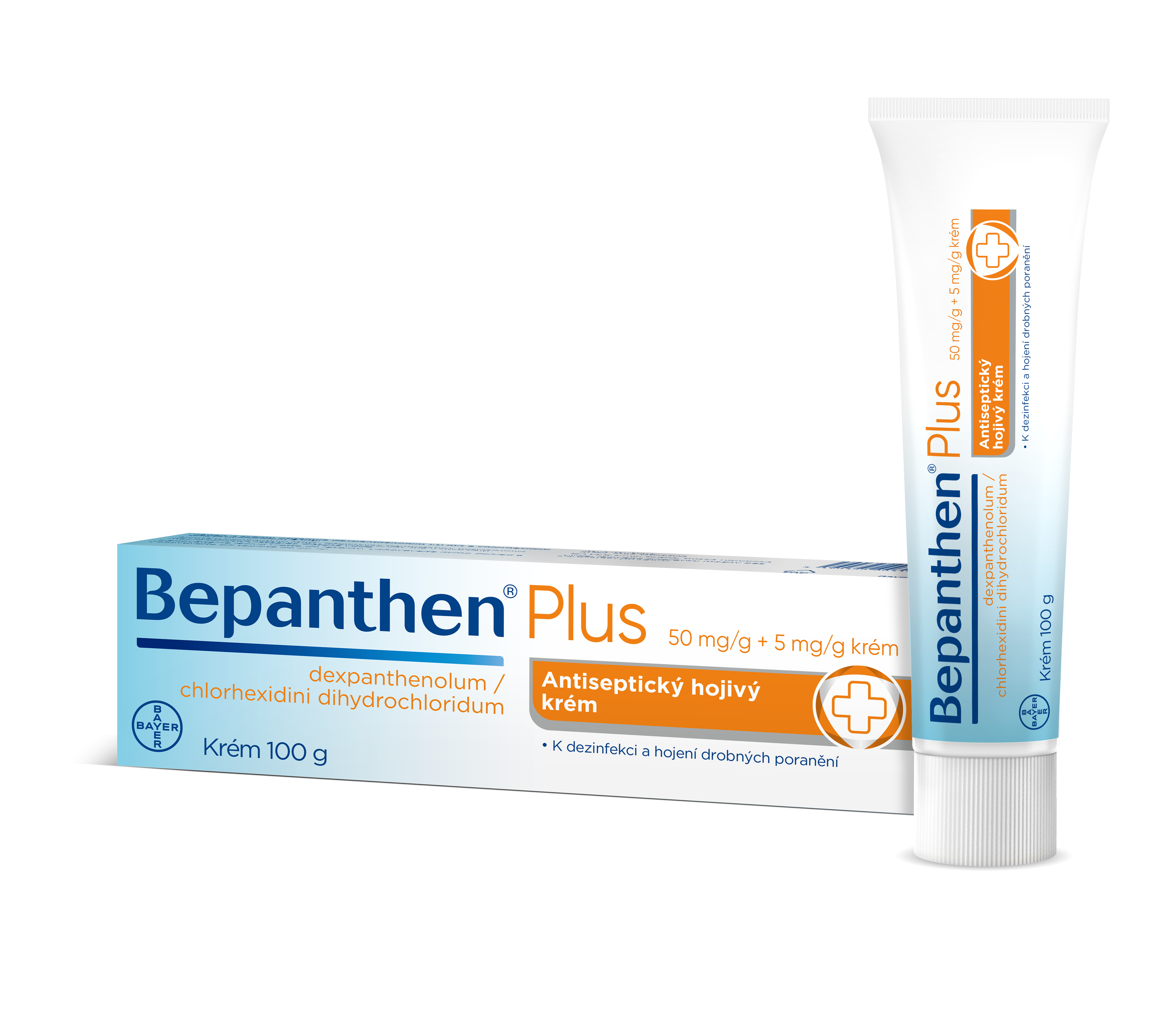 BEPANTHEN PLUS 50MG/G+5MG/G krém 100G
