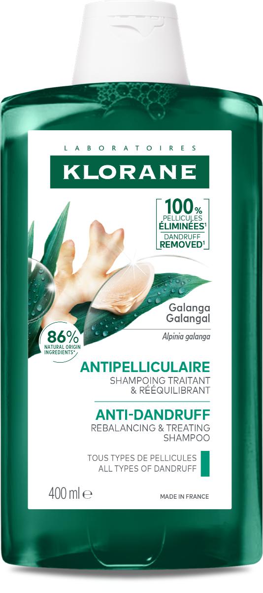 KLORANE Šampon proti lupům s galangalem 400ml