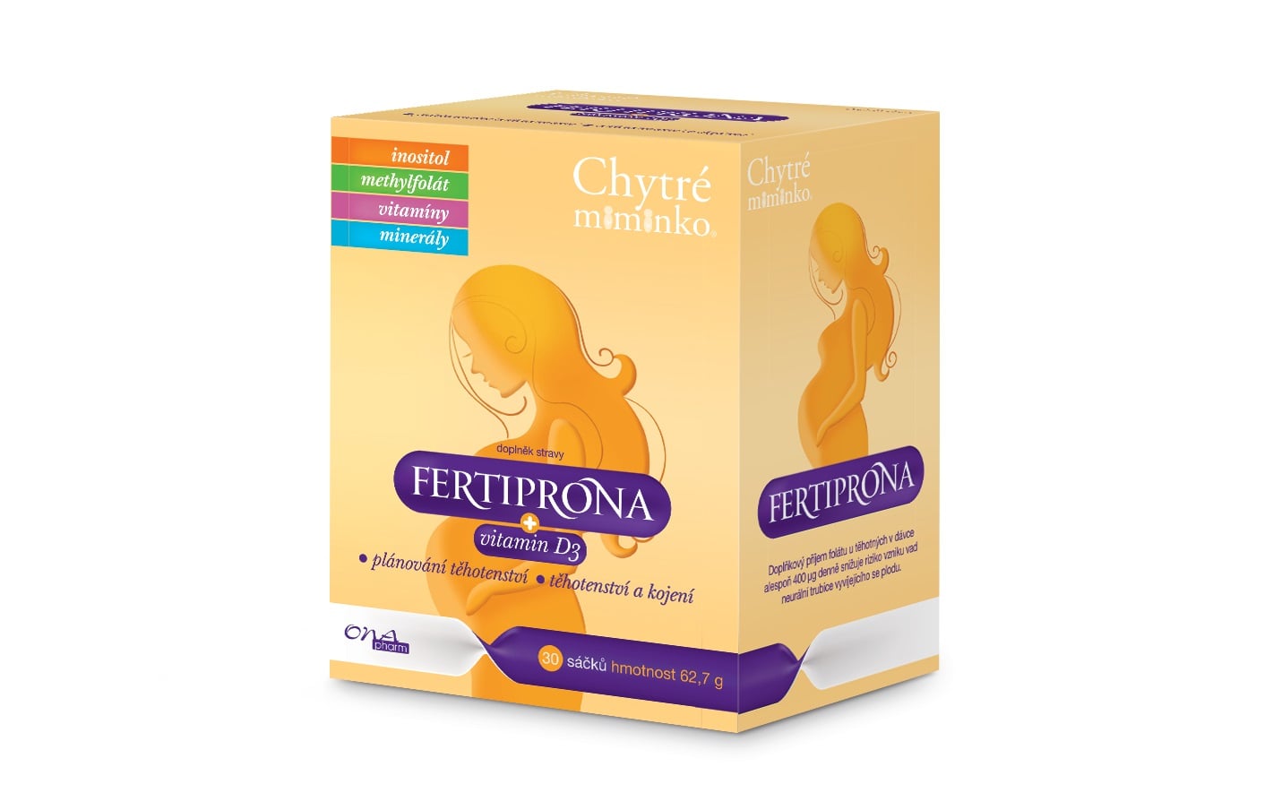FERTIPRONA - Inositol a Metylfolát 30 sáčků