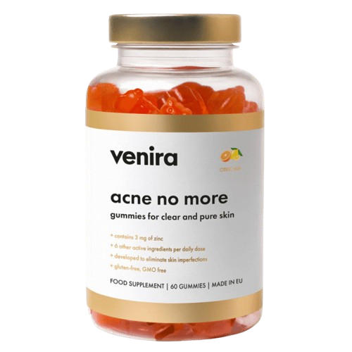 Venira Acne no more gummies citrusy 60ks