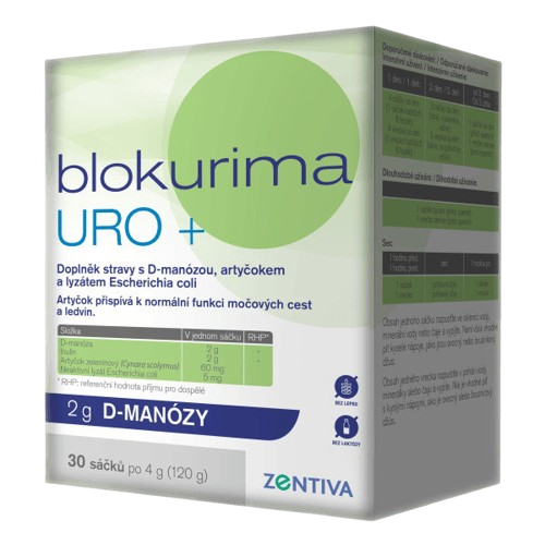 Blokurima URO+ 2g D-manózy sáčky 30x4g