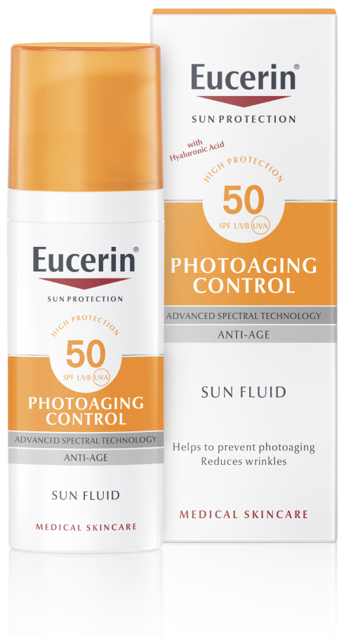 EUCERIN SUN emulze proti vráskám SPF50 50ml
