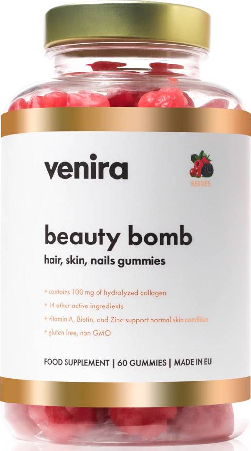 Venira Beauty bomb gummies lesní plody 60ks