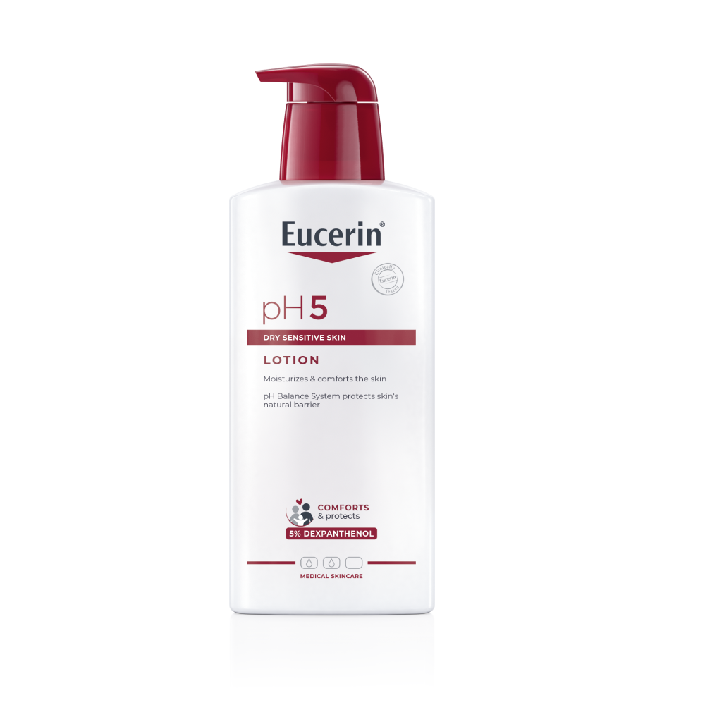 EUCERIN ph5 Hydratační tělové mléko 400ml