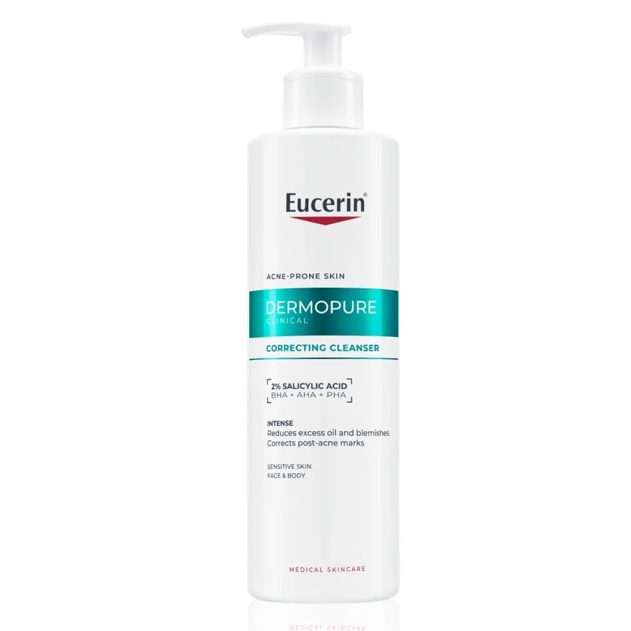 Eucerin DermoPure CLINICAL exfoliační čisticí gel 400ml