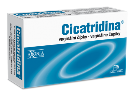 Cicatridina vaginální čípky 10x2g