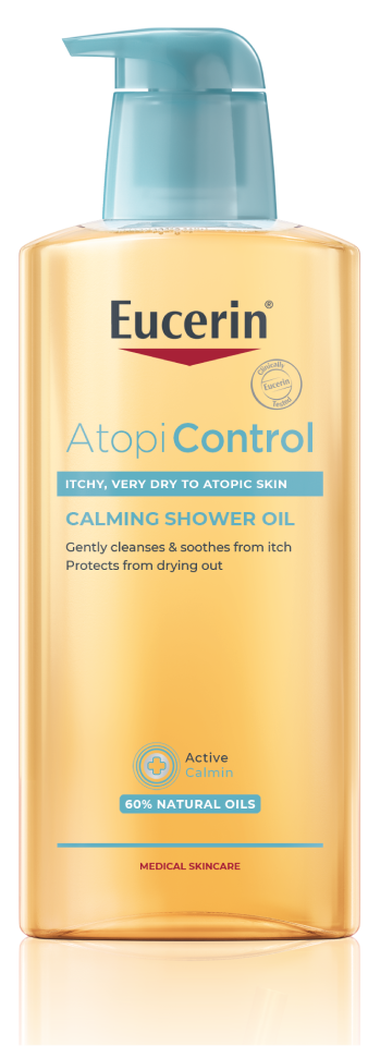 EUCERIN AtopiControl sprch.olej suchá zarud.400ml