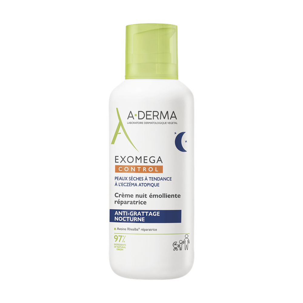 A-DERMA Exomega CONTROL Emolien.noční krém 400ml