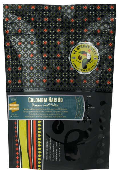 La Boheme Cafe Kolumbie Narino filtr/espresso zrnková káva