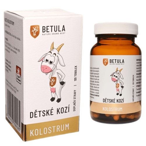 BETULA Dětské kozí kolostrum tob.120