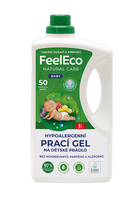 FeelEco Hypoalergenní prací gel Baby 3 l