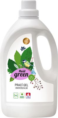 Real green clean Univerzální prací gel 1,5l