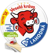 Veselá Kráva Lahodná XL Tavený sýr (16 ks)