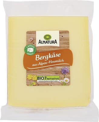 ALNATURA BIO Bergkäse Sýr horský alpský bloček