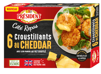 Président Cheddar nugetky 6x25g